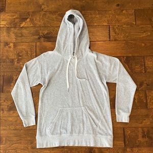 Zella gray hoodie sweatshirt size medium